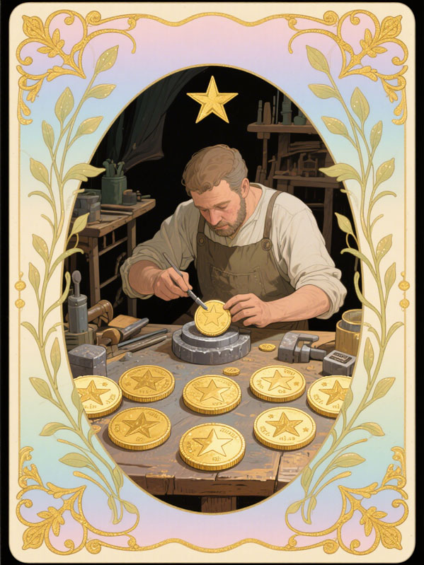 Eight of Pentacles